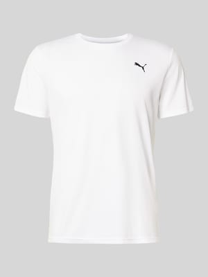 T-shirt z logo i okrągłym dekoltem Shop The Look MANNEQUINE