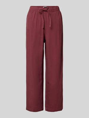 Weite Hose aus Viskose-Leinen-Mix Modell 'GOA' Shop The Look MANNEQUINE