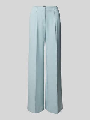 Wide leg broek met riemlussen model 'C-TIWI2' Shop The Look MANNEQUINE