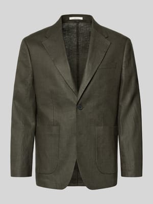 Regular Fit Sakko aus reinem Leinen Modell 'BAILEY' Shop The Look MANNEQUINE