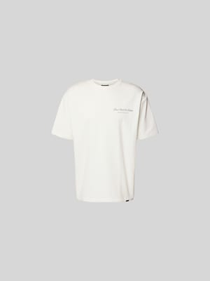 Regular Fit T-Shirt aus Baumwoll-Mix Shop The Look MANNEQUINE