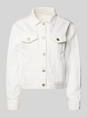 Jeansjacke mit Brusttaschen Modell 'PAIZLEY' Shop The Look MANNEQUINE