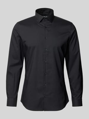 Super Slim Fit Business-Hemd mit Kentkragen Shop The Look MANNEQUINE
