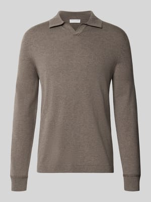 Regular Fit Longsleeve aus reiner Baumwolle Modell 'Edmund' Shop The Look MANNEQUINE