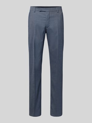 Slim Fit Anzughose mit Viskose-Woll-Anteil Shop The Look MANNEQUINE
