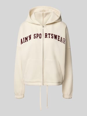 Sweatjack met logo-opschrift Shop The Look MANNEQUINE