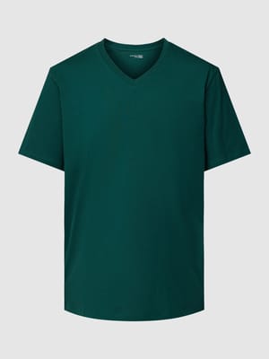 Relaxed fit T-shirt met V-hals Shop The Look MANNEQUINE