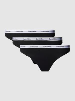 String mit elastischem Bund im 3er-Pack Shop The Look MANNEQUINE