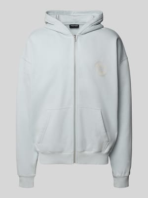 Oversized sweatjack met capuchon, model 'Nuevo' Shop The Look MANNEQUINE