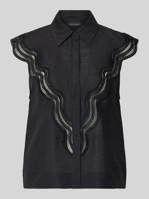 Regular Fit Blusentop aus Modal-Mix Modell 'COLE' Shop The Look MANNEQUINE