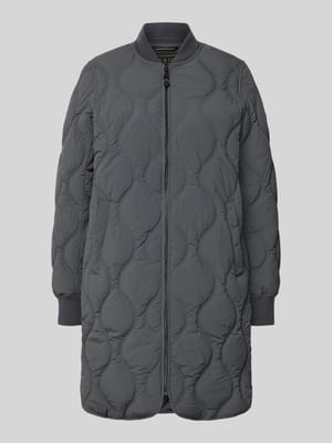 Gewatteerd jack met opstaande kraag en steekzakken Shop The Look MANNEQUINE