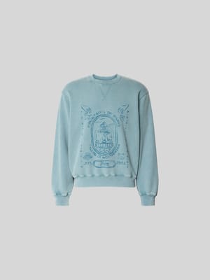 Oversized Sweatshirt mit Statement-Print Shop The Look MANNEQUINE