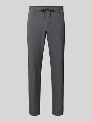 Regular Fit Stoffhose mit Tunnelzug Modell 'Convert' Shop The Look MANNEQUINE