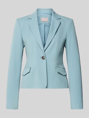 Regular fit blazer met viscose Shop The Look MANNEQUINE