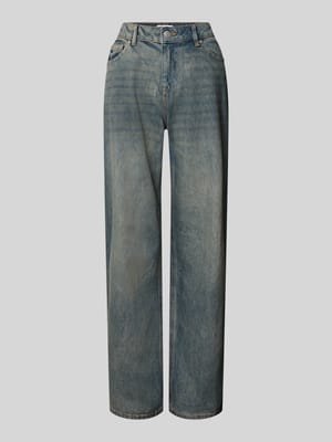 Straight leg jeans in 5-pocketmodel Shop The Look MANNEQUINE
