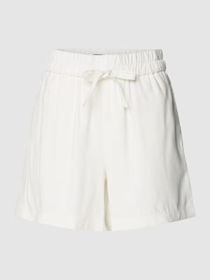 Korte broek met elastische band, model 'CARMEN' Shop The Look MANNEQUINE