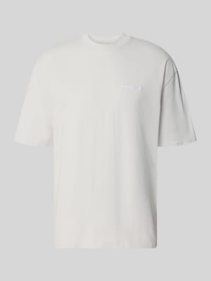 Oversized T-Shirt mit Logo-Stitching Shop The Look MANNEQUINE