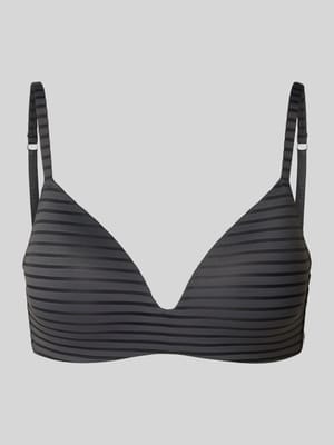 Biustonosz z wzorem w paski Shop The Look MANNEQUINE