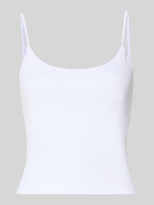 Top z dodatkiem streczu i efektem modelowania Shop The Look MANNEQUINE