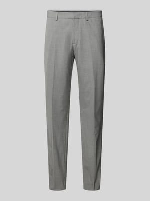 Spodnie do garnituru o kroju slim fit ze wzorem w pepitkę model ‘s.O ULTIMATE’ Shop The Look MANNEQUINE