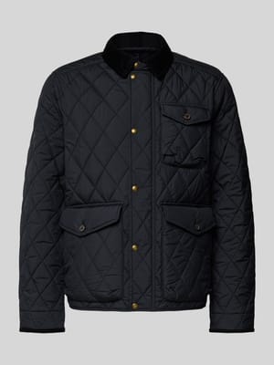 Steppjacke mit Umlegekragen Modell 'BEATON' Shop The Look MANNEQUINE