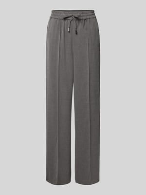 Broek met elastische band, model 'Encore' Shop The Look MANNEQUINE