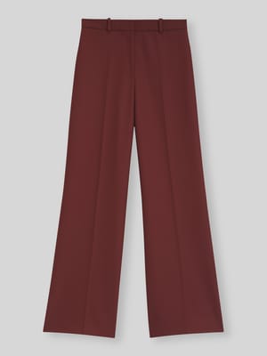 Szerokie spodnie z dodatkiem wiskozy model 'Hasmina' Shop The Look MANNEQUINE