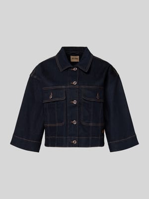 Jeansjack met 3/4 mouwen, model 'Penn' Shop The Look MANNEQUINE