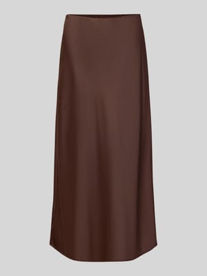 Leicht ausgestellter Midi-Rock mit elastischem Bund Shop The Look MANNEQUINE