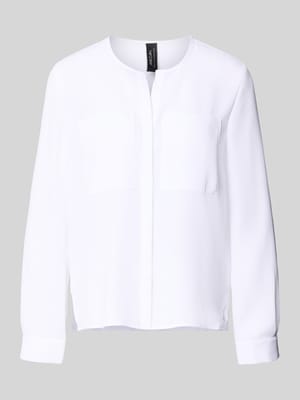 regular fit blouse met borstzakken Shop The Look MANNEQUINE