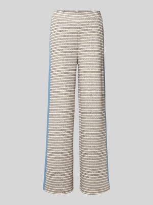 Hose mit Galonstreifen und elastischem Bund Shop The Look MANNEQUINE
