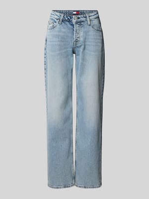 Straight Fit Jeans aus Baumwoll-Mix Modell 'SOPHIE' Shop The Look MANNEQUINE