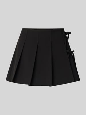 Uitlopende skort met viscose, model 'MELANIE' Shop The Look MANNEQUINE