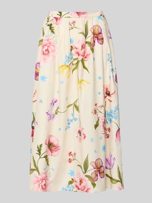 Midirok in all-over look Shop The Look MANNEQUINE
