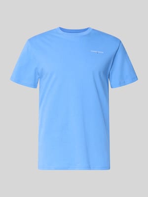 t-shirt o kroju regular fit z czystej bawełny Shop The Look MANNEQUINE