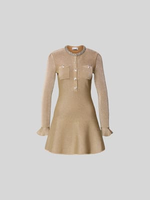 Minikleid mit Viskose-Anteil Shop The Look MANNEQUINE