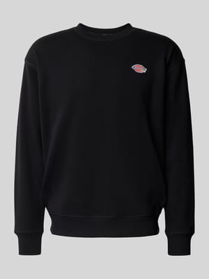Sweatshirt met logopatch, model 'MILLERSBURG' Shop The Look MANNEQUINE