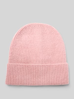 Gebreide muts met brede omslag, model 'IAIVO' Shop The Look MANNEQUINE