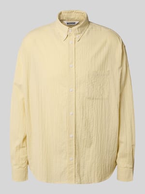 Oversized vrijetijdsoverhemd met knoopsluiting Shop The Look MANNEQUINE