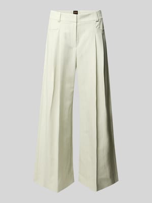 Loose Fit Weite Hose mit Leinen-Anteil Modell 'TAKORA' Shop The Look MANNEQUINE