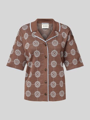 Regular Fit Strickbluse mit 1/2-Arm Shop The Look MANNEQUINE