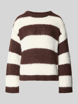 Relaxed Fit Pullover im Chunky Knit Look Modell 'DORTHEA' Shop The Look MANNEQUINE