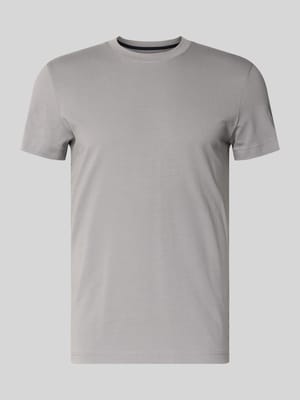 Slim fit T-shirt van katoenmix
 Shop The Look MANNEQUINE