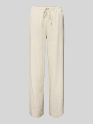 Straight Fit Hose aus Viskose-Mix Modell 'Daria' Shop The Look MANNEQUINE