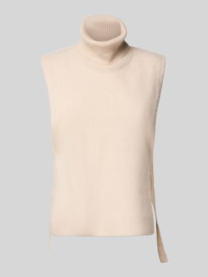 Gebreide spencer met kasjmier en col Shop The Look MANNEQUINE