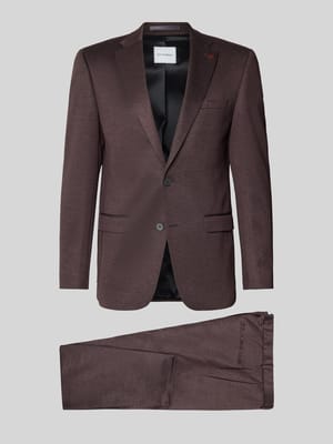 Slim Fit Anzug mit Stretch-Anteil Shop The Look MANNEQUINE