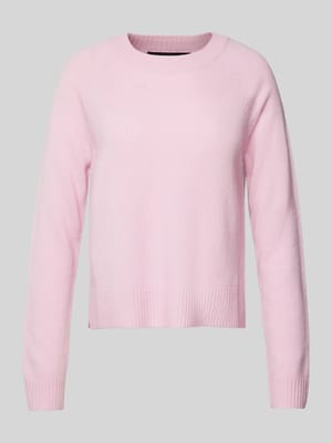 Kasjmier pullover met ronde hals, model 'TAGO' Shop The Look MANNEQUINE