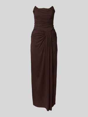 Cocktailjurk in off-shoulder-look model 'Arli' Shop The Look MANNEQUINE