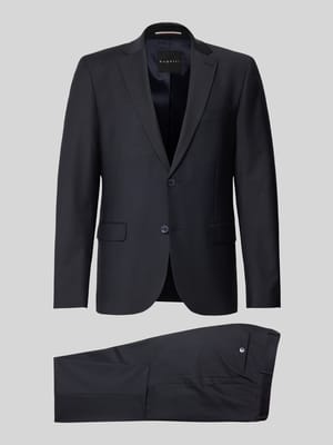 Garnitur o kroju regular fit z marynarką na 2 guziki Shop The Look MANNEQUINE
