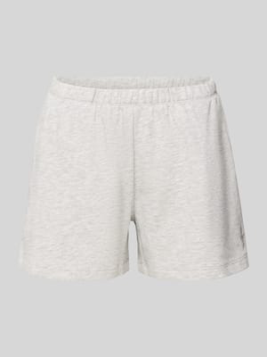 Kurze Sweatshorts mit Stickerei Shop The Look MANNEQUINE